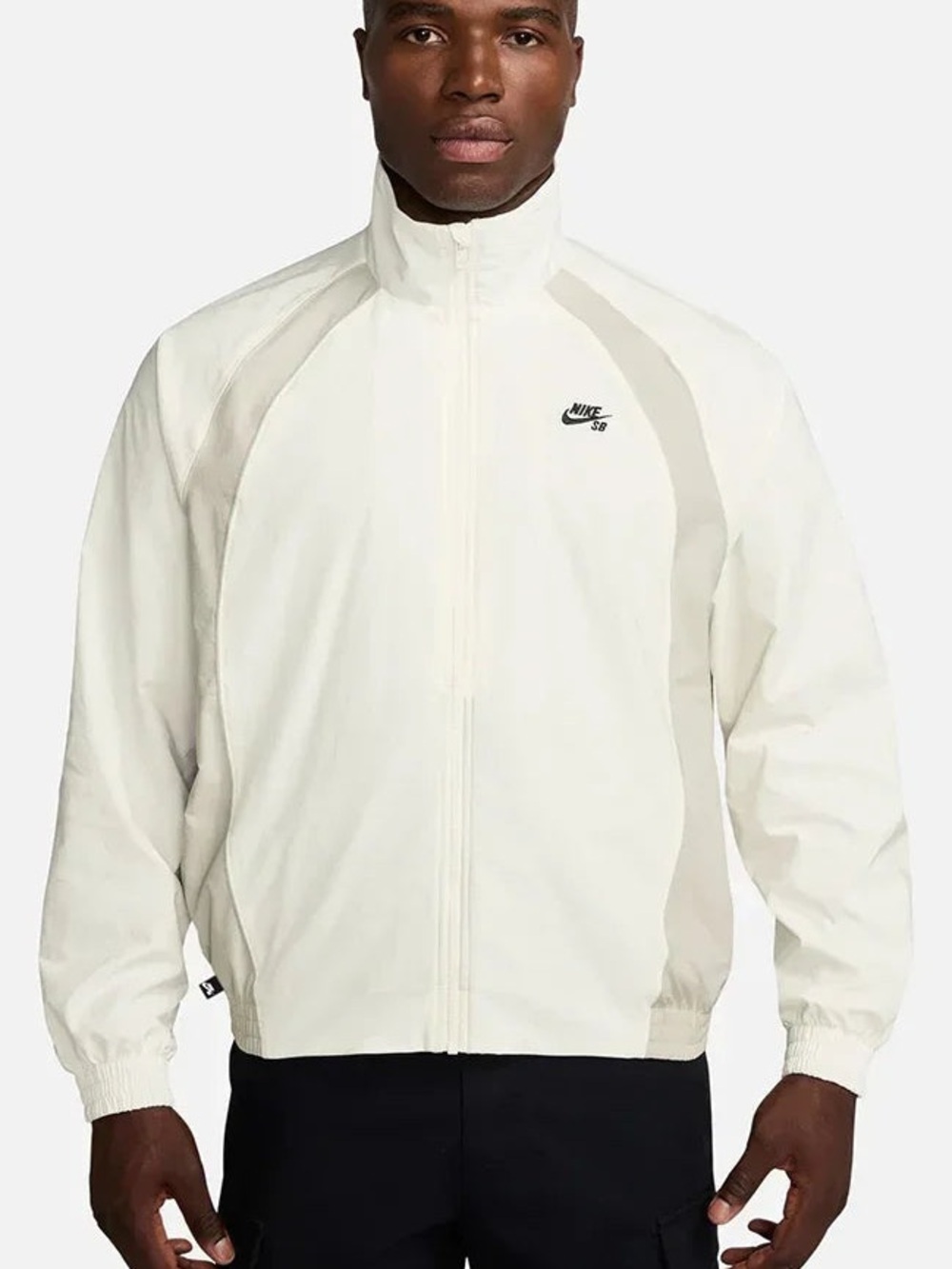 Nike SB Full-Zip Woven Skate Jacket Sail Men’s S NWT